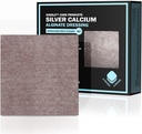 EVERLIT AG Silver Calcium Alginate Wound Dressing | Absorbent Non-Stick Sterile Dressing Pad | Gentle Hemostatic Gauze with Natural Gelling Fiber for Wound Care (4" x 4" | Pack of 10)
