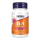 Nu livsmedelstillskott, vitamin B-1 100 mg, energiproduktion *, nervsystemhälsa *, 100 tabletter