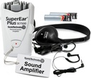 SuperEar Model SE7500 för seniorer - Hörförstärkare för seniorer & äldre, Super Ear Personal Sound Amplifier, ljudförstärkare Lyssningsenhet och ljudtillbehör i 50dB Ambient Sounds Ökning