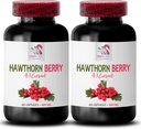 Hawthorn berry antioxidant - HAWTHORN BERRIES EXTRACT - hawthorn berry extrakt kapslar, bär extrakt pulver, vild bär energi, hagtorn energi piller, hawthorn hår balsam 2 Bot 120 kapslar