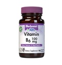 BlueBonnet Nutrition Vitamin B 6 100 mg Energi Vitaminer för kvinnor och män - Nervous System Immune & Heart Health Support Supplement - Icke-GMO, Vegan, Gluten-Free - 60 Vegetabiliska kapslar