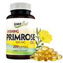 Kväll Primrose Oil 500mg SoftgelsCold Pressed Softgels med 45mg GLA Maintain Smooth-Healthy Looking Skin-Supports Hormonal Balance