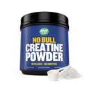 "No Bull" Kreatinpulver, Bulk Supplements Kreatinmonohydrat för snabbare återhämtning, ökad muskelvolym, styrka och kraft, mikroniserad kreatin för män och kreatin för kvinnor, 500 g