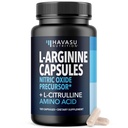 L-Arginine kapslar med L-Citrulline - Nitric Oxide Supplement - L Arginine och L Citrulline Blend - 120 greve - Vegan, icke-GMO kapslar för prestanda, uthållighet och muskelstöd - 2 månaders leverans