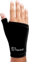 TheraICE Wrist Ice Pack Wrap Thumb Brace för Antingen Hand för Hot & Cold Therapy - Återanvändbar mjuk Gel Glove för skador, Carpal Tunnel, artrit, De Quervain's Tenosynovitis - Fits Most Men - L / XL