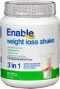 Aktivera viktminskning Shake - Utsökt vanilj smak för hälsosam och tillfredsställande måltidsersättning, 2lb 8oz