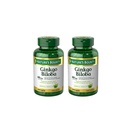 Naturens Bounty Ginkgo Biloba 60mg kapslar, 200 greve (Pack of 2)
