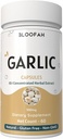 Garlic Capsules 500mg | Concentration of 10:1 Extract Powder |Allium sativum Herbal Supplement | Natural, Non-GMO, Gluten-Free, No Artificial Additives (60 Count (Pack of 1))