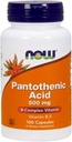 Nu livsmedel Pantothenic Acid 500mg, 100 kapslar (Pack of 2)