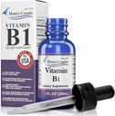 Vitamin B1 Thiamine Liquid Drops - Tillverkad i USA - Natural High Potency Fast Absorption Thiamine B1 Supplement för män, kvinnor och barn - Vegan Formel - Bulk Sizes Också tillgänglig
