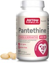 Jarrow Formulas Pantethine 450 mg - Derivat av vitamin B5-60 portioner (Softgels) - Stöd hjärthälsa, kolhydrat och Lipid Metabolism - Coenzyme A (CoA) Precursor - Pantothenic Acid Supplement