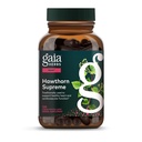 Gaia Herbs Hawthorn Supreme - Hawthorn Berry Supplement - med örter traditionellt används för att stödja hjärthälsa * - 120 Vegan Liquid Phyto-Capsules (60-dagars leverans)