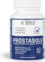 PROSTASOLV Prostate Support för Mäns hälsa - Urinary & Prostate Health Formel med Quercetin, Bromelain, Beta-Sitosterol, Saw Palmetto för Pelvic & Prostate Comfort -60 Caps