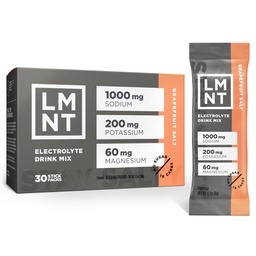LMNT Zero Sugar Electrolytes - Grapefruit Salt | Drink Mix | 30 greve