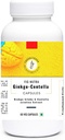 FiG Nutra "Ginkgo-Centella" Capsules | Hjärnhälsotillskott för fokus och minne | Kraftfullt blandning av Ginkgo biloba Leaf Extract och Centella asiatica Leaf Extract | 60 Veg Capsules