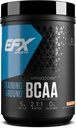 EFX Sports Training Ground BCAA | Fullt stabilt, mycket lösliga aminosyror tillägg | Pre, Intra eller Post Workout | Sugar Free | 500 Grams (Strawberry Peach)
