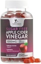 Apple Cider Vinegar Gummies för viktminskning 1000mg - Vegan Apple Vinegar Gummy för Detox & Cleanse, ACV Supplement Pills, Vitamin B12, Sugar Free ACV Gummy, Non-GMO, Nature's Nutrition - 120 Gummies
