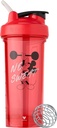 BlenderBottle Mickey & Friends Shaker Bottle Pro Series, perfekt för Protein Shakes och Pre Workout, 28-Ounce (C05115)