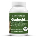 Herbsforever Guduchi Sat Capsules Tinospora Cordifolia Support Digestion Balancing Vata och Pitta 90 Vege Capsules 800 Mg Varje