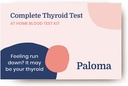 Komplett at-Home Thyroid Test | Exakt och omfattande | TSH, Free T3, Free T4, TPO Antibodies | Painless Finger Prick | Snabb och enkel | från Hypothyroidism Expert Läkare