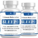Avslappning Sleep Aid, Natural Non-Habit Forming, Sleep Supplement Utvecklat för att stödja för längre och bättre sömn, kamomill, magnesium, Melatonin, Ashwagandha, GABA, drogfri (120 greve)