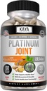 Kaya Naturals Platinum - Nature Made Bioperine, Glucosamine, Turmeric with Boswellia, Healthy Antioxidant Properties, Turmeric Curcumin 1334mg - 60 Capsules