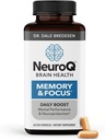 LifeSeasons NeuroQ Memory & Focus med DHA-400 - ökar kognitiv prestanda och hälsosam hjärnfunktion - neuroprotektiv formel av Dr Dale Bredesen - 120 kapslar