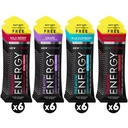 NewTrition® Extra Strength Energy Shots 1.7 fl oz (Pack of 24, 4 Flavors) - 250mg Caffeine with B Vitamins & Amino Acids, Sugar-Free Zero Calorie Vitamin Energy Drink for Focus & Endurance (Mixed-1)