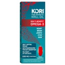 Kori Krill Oil Omega 3 Supplement, Antarctic Krill Oil med Superior Absorption vs Fish Oil, 1200mg Softgels, EPA & DHA, 30 Softgels