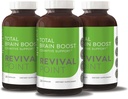 Total Brain Boost Supplement - 3 flaskor