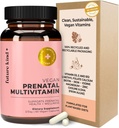 Framtida Kind Vegan Prenatal Vitamin med DHA & L-Methylfolat i Glasflaskan - Prenatal Folat Supplement för kvinnor med vitamin D & E, Iron & Biotin - Gluten-Free, Non-GMO (60ct)