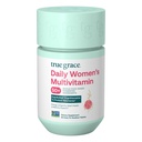 True Grace Daily Women’s Multivitamin 50+ - 60 Easy-to-Swallow Tablets - Immune, Energy, Longevity & Memory Support - Vegan - Gluten, Soy & Iron Free - 30 portioner