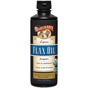 Barleans Organic Lignan Omega 3 Flaxseed Oil Liquid Supplement för män och kvinnor, Cold Press Flax Seeds, 7230mg ALA Fatty Acid, Vegan och Gluten Free, 16 oz