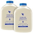 Forever Living - Forever Freedom - Gemensamt stöd med Aloe Vera, Glukosamin och Chondroitin - Orange smak - Glutenfri - 33,8 fl oz (2-Pack)