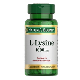 Naturens Bounty L-Lysin 1000 mg, 60 tabletter (Pack of 3)