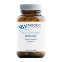Metabolic Maintenance Rebuild - Bone Health Support Supplement med kalcium, vitamin D + K2, Zink, Magnesium Citrate + Spårmineraler, Inga filler (180 kapslar)