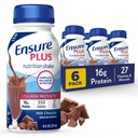 Säkerställ Plus Milk Chocolate Nutrition Shake | Meal Replacement Shake | Redo att dricka | 16g protein och 27 Vitaminer och mineraler | 8 fl oz - 6 Pack