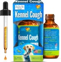 Kennel Cough Treatment for Dogs & Cats Helps with Sneezing, Throat Irritation & Allergies – Natural Dog Coughing Treatment for Breathing Support with Calendula Breeds Care – 2 oz