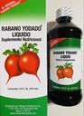 Rabano Yodado Liquid 16 Fl Oz. - Bonusstorlek - Supplement Vitamin B12, B6 och Thiamin (1 månads leverans)