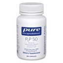 Rena inkapslingar P5P 50 - Aktiv vitamin B6 - Stöder energimetabolism & hjärnhälsa * - Gluten Free & Non-GMO - 180 kapslar