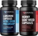HAVASU NUTRITION Horny Goat Weed Capsules (30 portioner) och L Arginine L Citrulline Supplement (30 portioner)