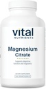 Vital Nutrients Magnesium Citrate 150mg | Främjar avkoppling | Stöder sömn, ben, hjärta, muskel, njure och nervhälsa * Vegan Supplement | Gluten, Dairy, Soy Free | 200 kapslar