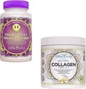 Grow Young Fitness Probiotic and Vanilla Collagen - Supports Digestive Health and Promotes Skin and Bones - (1) 30-Pack of Probiotics + 12.4oz of Vanilla Collagen Powder