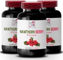 Hawthorn berry extrakt - HAWTHORN BERRIES EXTRACT - hawthorn berry kapslar, hagtorn hudvård, hagtorn bär för hud, energitillskott för kvinnor, immunförsvar antioxidanter 3 Bot 180 kapslar