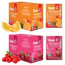 Ener-C Orange & Raspberry Multivitamin Drink Mix Powder Vitamin C 1000mg & Electrolytes med Real Fruit Juice Natural Energy & Immune Support för kvinnor och män - Non-GMO Vegan & Gluten Free - 60 Count