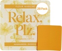 Fleur Marche Relax, Plz Botanical Supplement Patch - Calming & Relaxing Wellness Patch med Ashwagandha, Chamomile & Other Powerful Adaptogens - Highly Bioavailable - 28 Patches