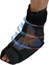 Foot & Ankle Smärta Relief Hot / Cold Gel Wrap - Effektivt lindra fot och fotled värk & smärtor med hjälp av kompression Gel Ankle Ice Pack Wrap - Uppvärmd eller kyld, mål alla områden av Ankle & Foot - Stor