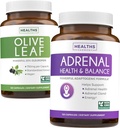 Olivblad Extract & Adrenal Support (4-månaders leverans) Zen & Vigor Bundle of Olive Leaf Extract (120 kapslar) Super Styrka & Adrenal Support (120 kapslar) Kraftfull Adrenal Support - Håll balansen
