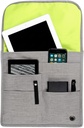SO~ MINE Airplane Pocket Organizer | Tray Table Cover | I Flight Seat Back Organizer Bag | Commuter Essential Travel Bag | Media Pouch för flygning | Travel Gift | Attacher till bagage