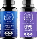 Happy Healthy Hippie Gå med Flow Menopause Support & Natural Sleep Supplement